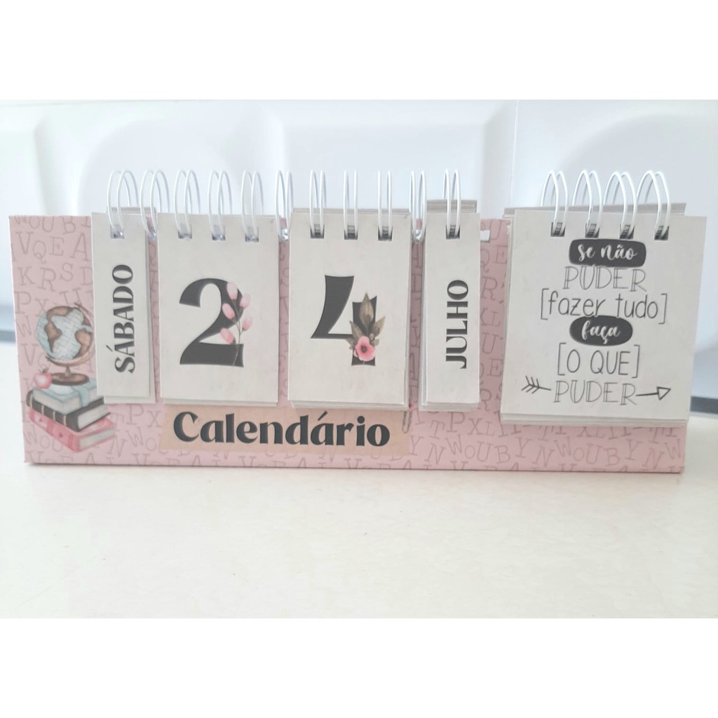 Calendário de mesa- Anime - Manga