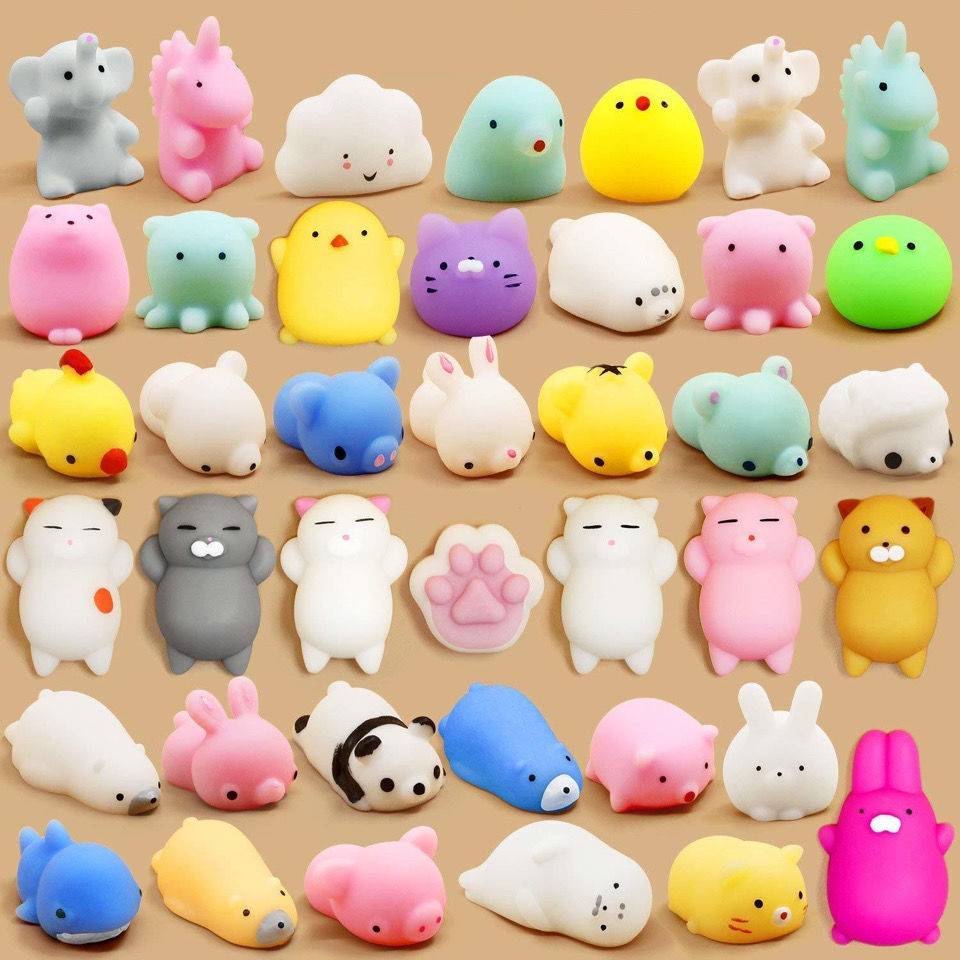Brinquedo Squishy Mini Animal Bonito Squeeze Ball Brinquedos Fidget Aliviador de Estresse