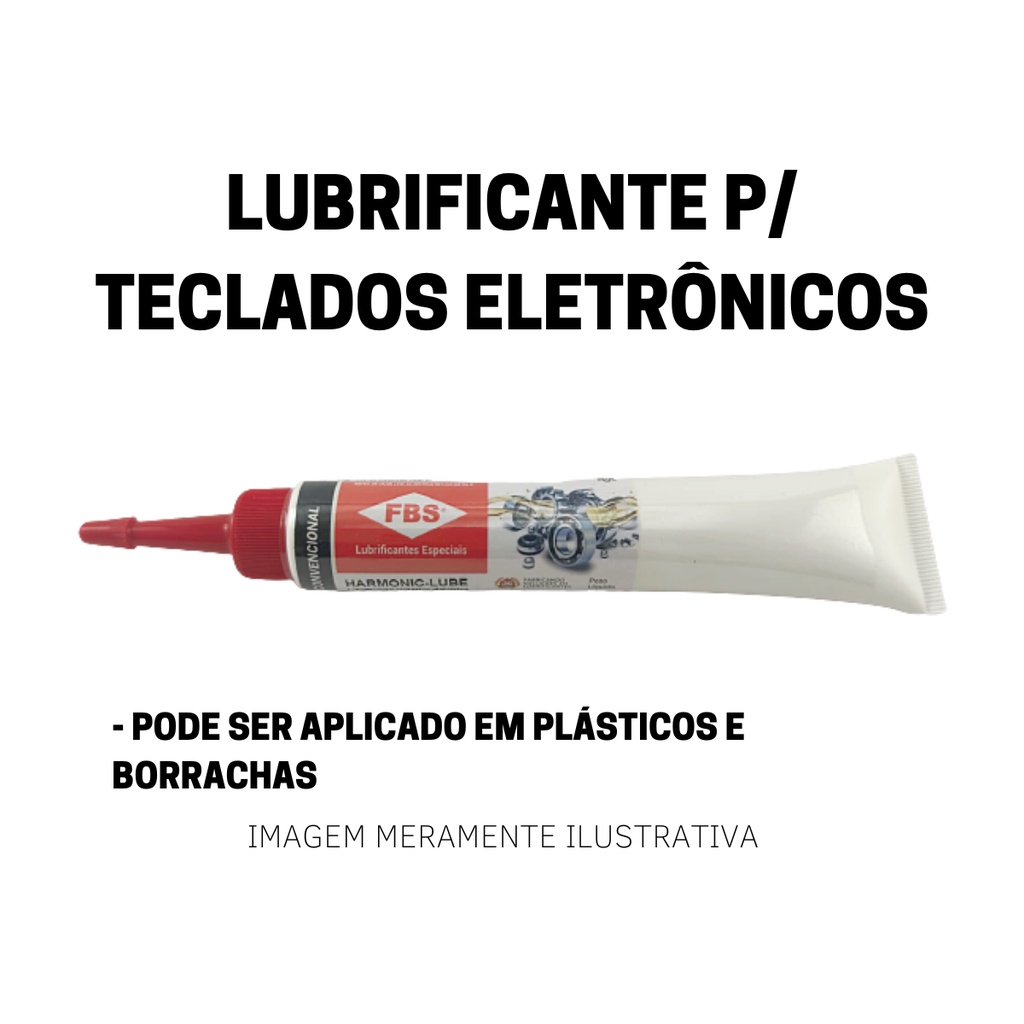 Graxa Para Instrumentos Eletrônicos E Switches De Teclado Mecânico - HARMONIC LUBE 50g