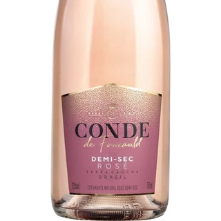CX 6 Espumante Aurora Demi-Sec Rose Conde de Foucauld 750 ml