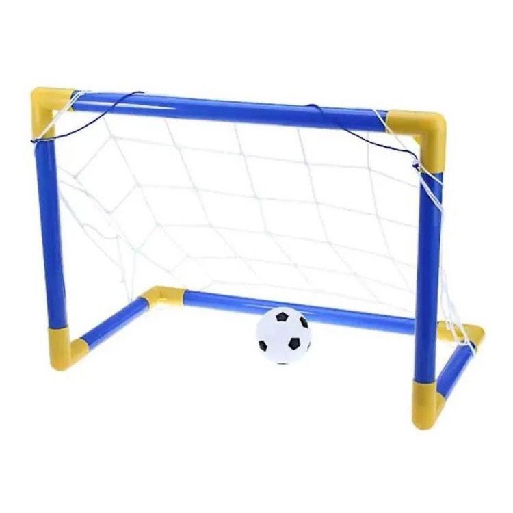 Kit Futebol Menino Gol Golzinho Mini Infantil Mini Trave Rede Bola fret  gratis