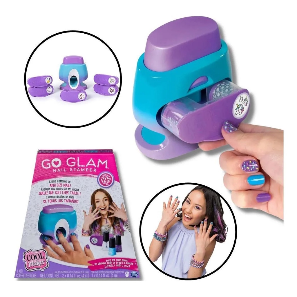 Conjunto Para Pintura De Unhas Go Glam Nail Printer Value Sunny - 2130