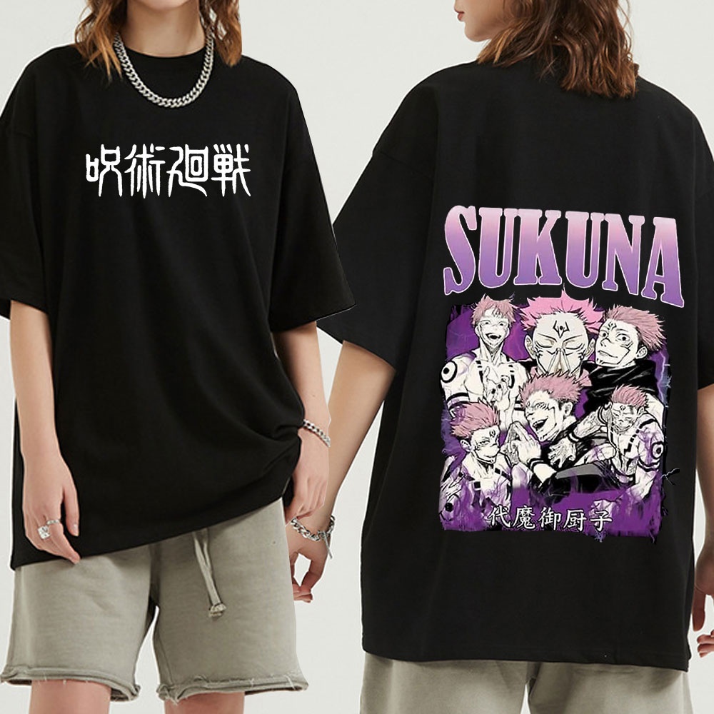 Camiseta Ryomen Sukuna Jujutsu Kaisen Anime Shopee Brasil 2974