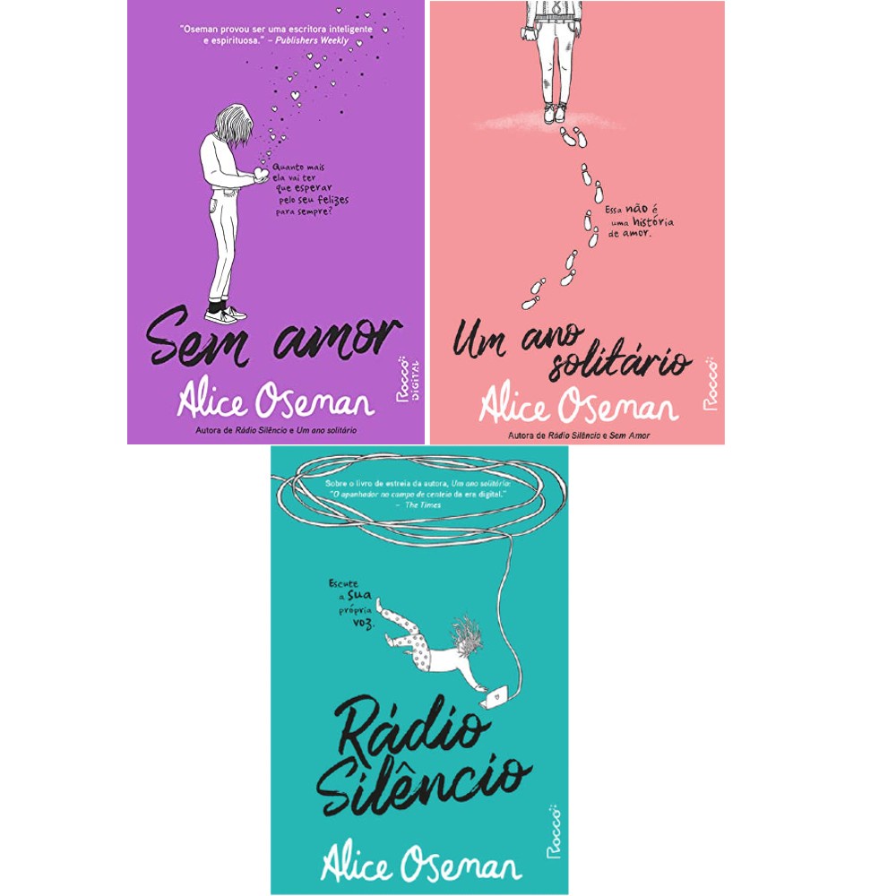 Coleção Alice Oseman - 3 livros | Shopee Brasil