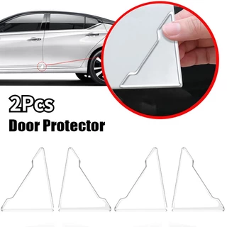 2Pcs 90 Graus De Ângulo De Silicone Para Porta De Carro Canto Da Protetor De Pára-Choques Anti-Riscos Acessórios Decoração Automática