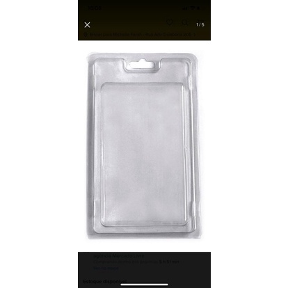 Embalagem Blister para Capa Celular Grande - 100 Unid