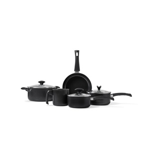 Jogo de Panelas Brinox Masala 5 Peças Preto