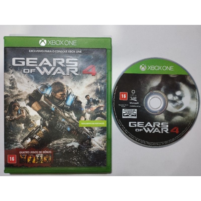 Jogo Gears of War 4 Xbox One Microsoft em Promoção é no Bondfaro