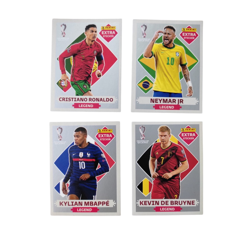 Figurinha Copa do Mundo Qatar Panini KYLIAN MBAPPE Gold Legend