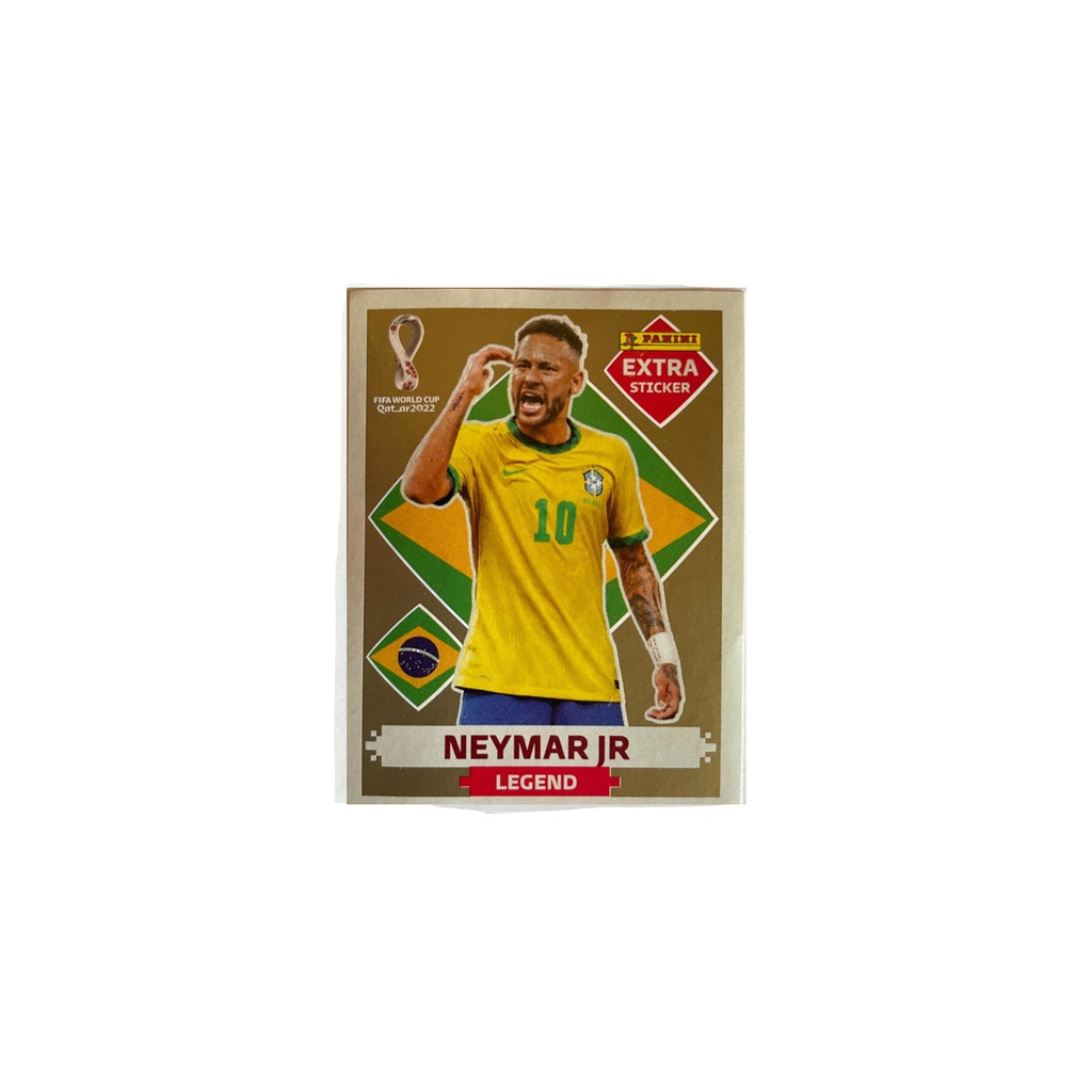 Figurinha Da Copa Neymar Jr Legend Bronze Original Panini Ne - Corre Que Ta  Baratinho