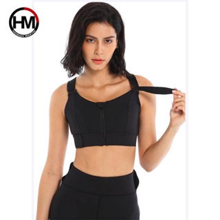 Kit 2 Top Alto Impacto Esportivo C/ Ziper Treino Academia Corrida