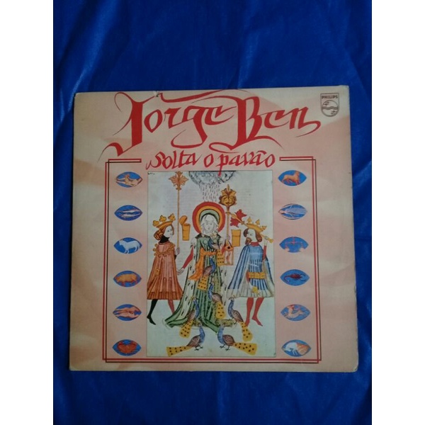 Raro Lp Jorge Ben Solta o Pavão | Shopee Brasil