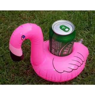 Boia Porta Copo Inflável Flamingo