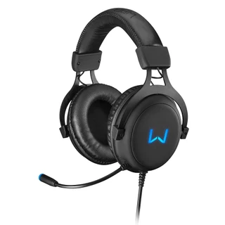 Headset Gamer Warrior Volker 7.1 Surrond Usb Com Led Azul
