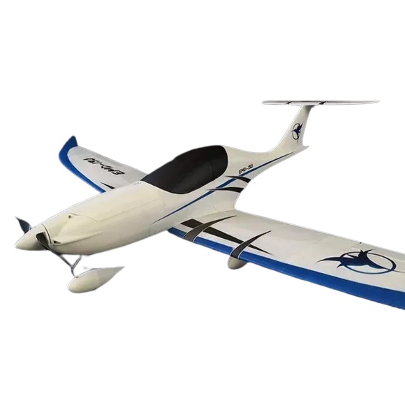 Aeromodelo completo avião de controle remoto - Hobbies e coleções