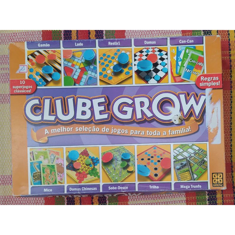 Jogo Clube Grow - Nova Edição - Grow