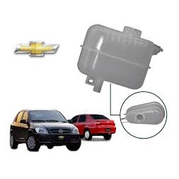 Reservatório de Expansão Agua Radiador Celta Prisma 2007/2015 2-SAIDAS (g1252)