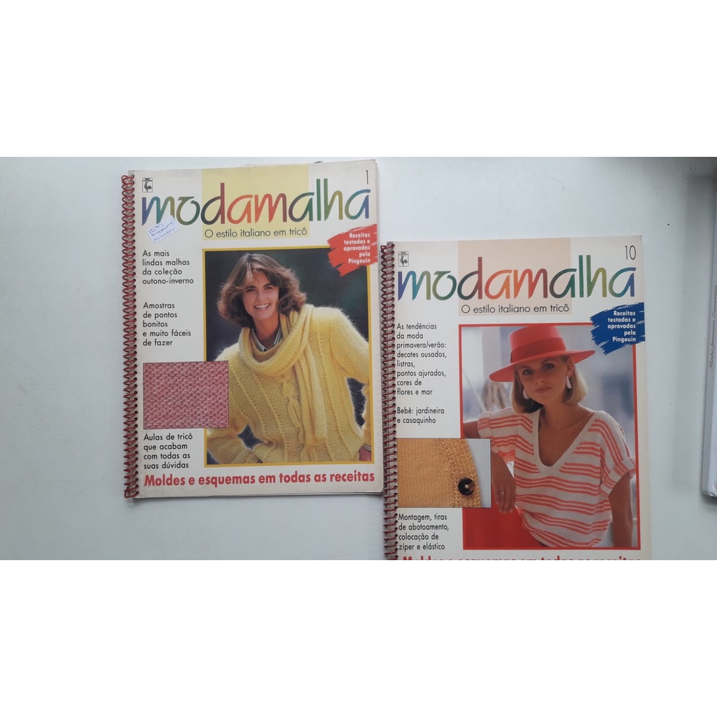 Coleção Modamalha - 2 Volumes - Editora Nova Cultural | Shopee Brasil