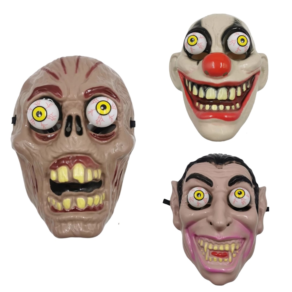 Máscara De Vampiro De Látex Realista – Careta De Halloween Terrorífica, Transpirable Y Con Buena Visibilidad, Ideal Para Cosplay, Fiestas De Disfraces Y Carnaval