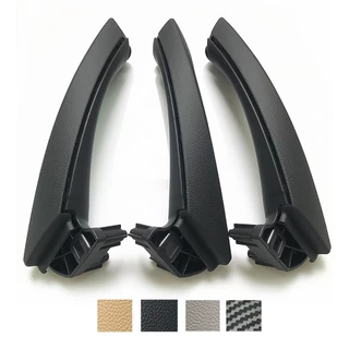 6 Pçs LHD Esquerda Direita Passageiro Interior Maçaneta Da Porta De Plástico Conjunto Para BMW Série 3 E90 E91 E92 316 3