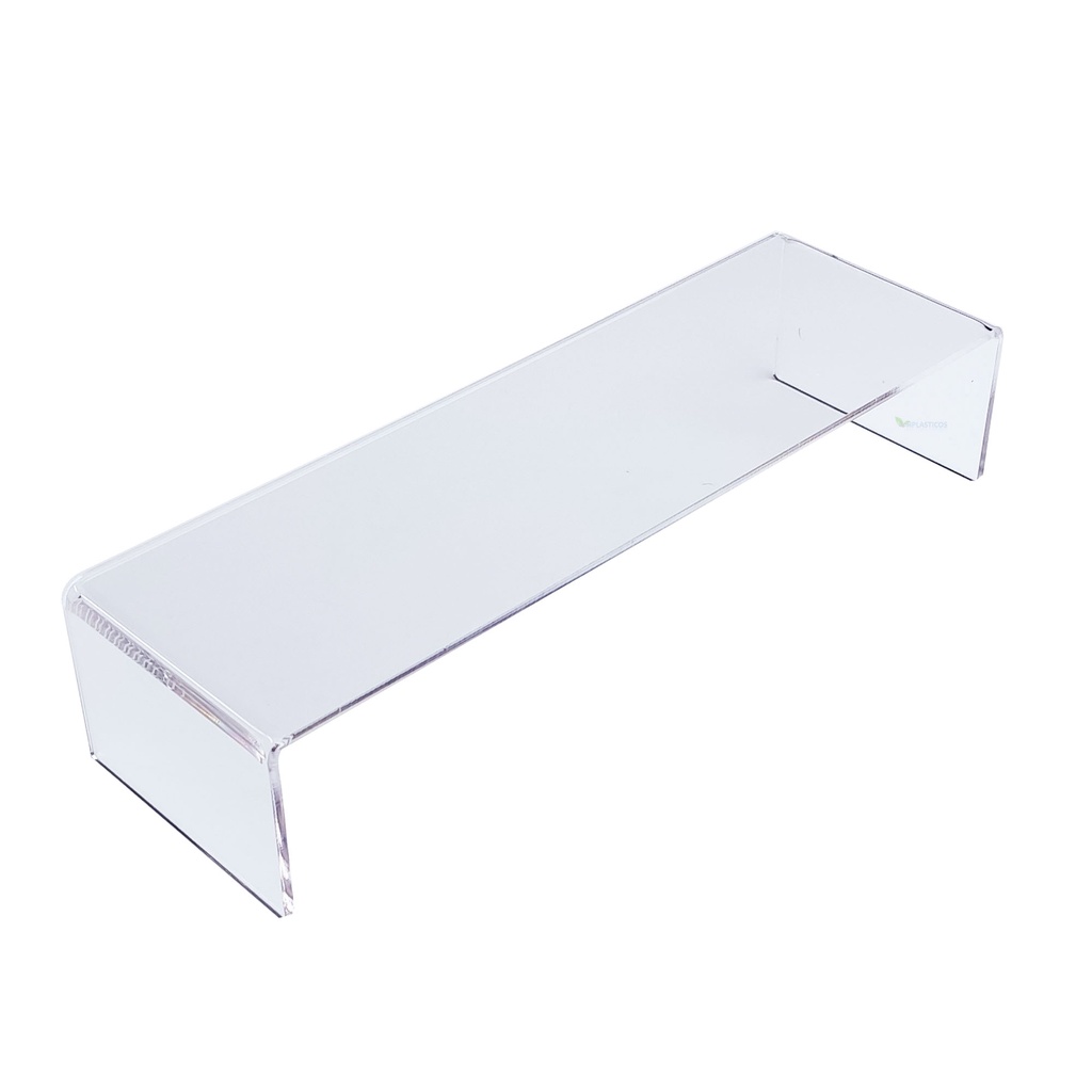 Expositor De Calçados Em Acrilico Cristal 5 Cm Kit 5