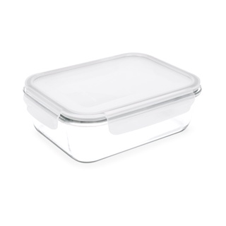 Pote Retangular Hermético Brinox Lock&Stock 1L - 20,7 x 15,4 x 7 cm