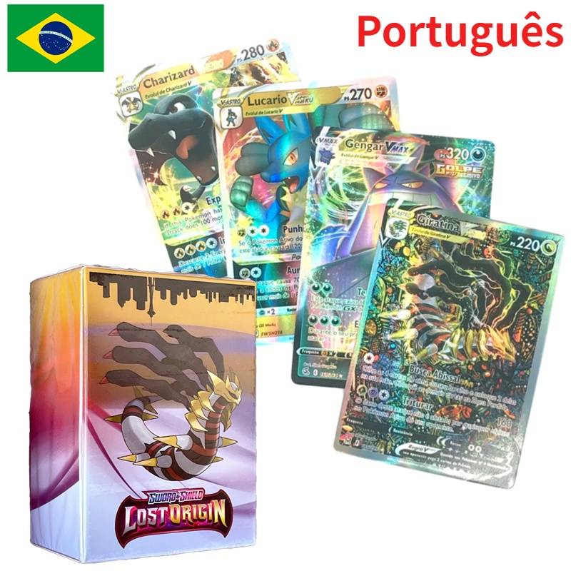 Compra online de Novos cartões pokemon brilhando vstar gx ex vmax