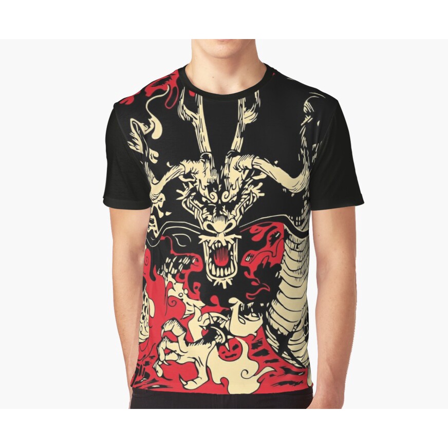 Camiseta - One Piece - Kaido - Estampa Total