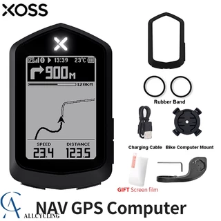 Xoss NAV Leitor De Código GPS Sem Fio Monitor De Frequência Cardíaca Para Bicicleta