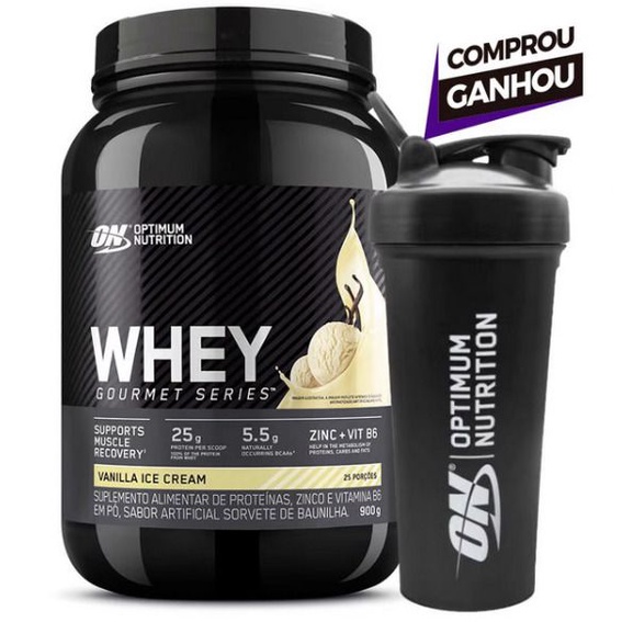 Whey Optimum Nutrition Gourmet Whey Series Proteína Em Pote De 900g