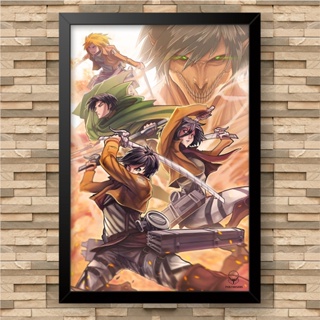 Quadro decorativo Attack on Titan Temporada 3