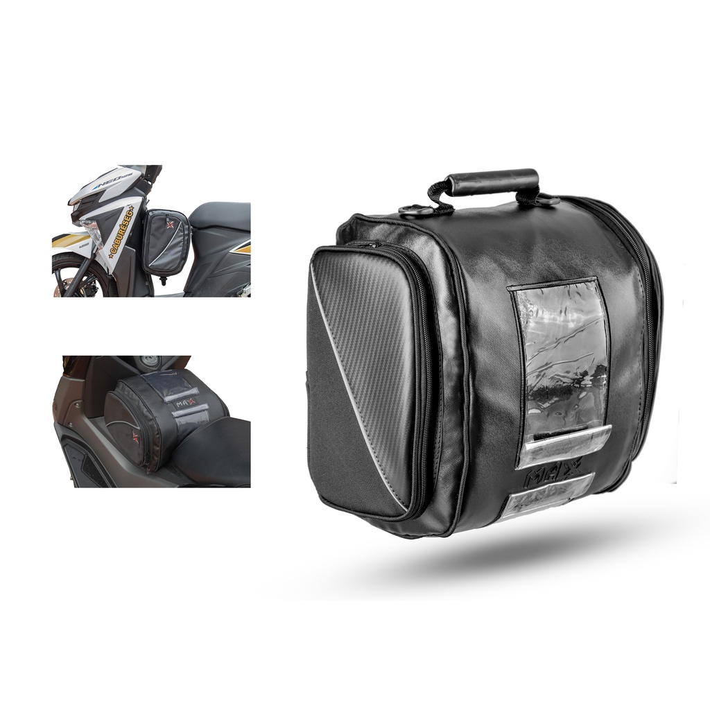 Mala Bolsa Moto Scooter 27L Biz Burgman Citycom Neo Pop PCX NMax Elite ADV Shineray Avelloz XMax Forza Jet Voltz