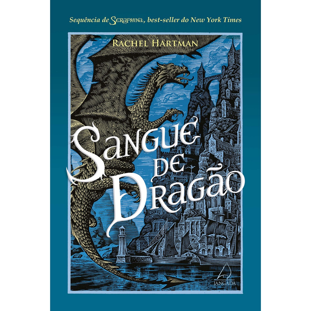 Livro Sangue de Dragão (Capa comum)