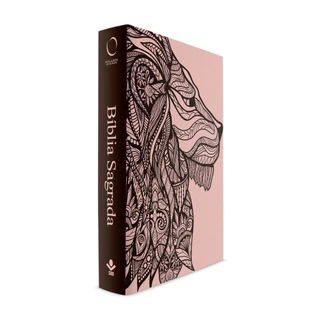 Bíblia Leão Rosa - Capa Dura - NAA