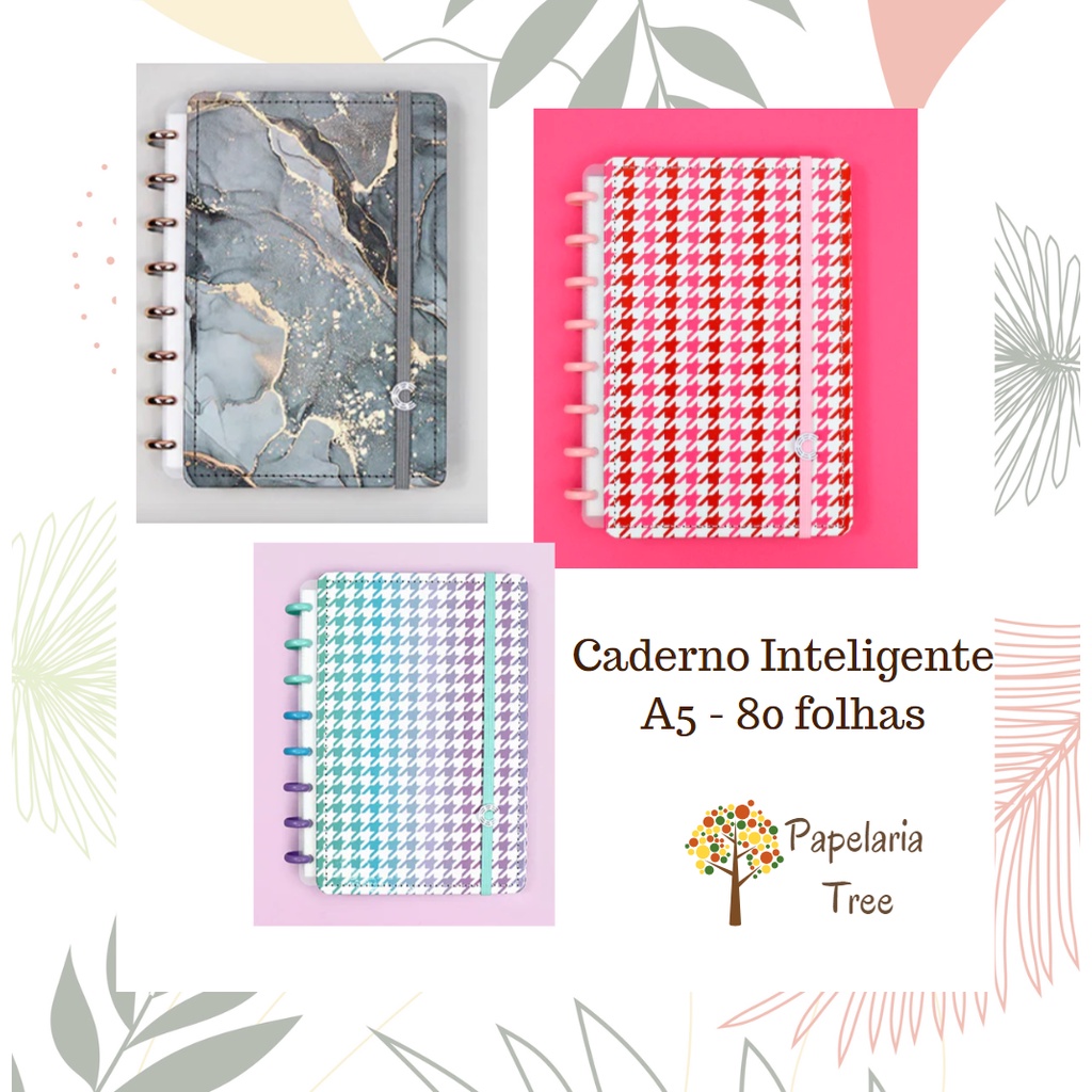 Caderno Inteligente - A5 - 80 Folhas | Shopee Brasil