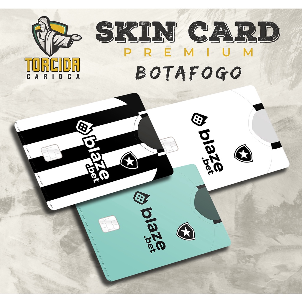 Skin Adesivo Traseira Camuflado Preto Para Cartão Crédito (Cartão NuBank)