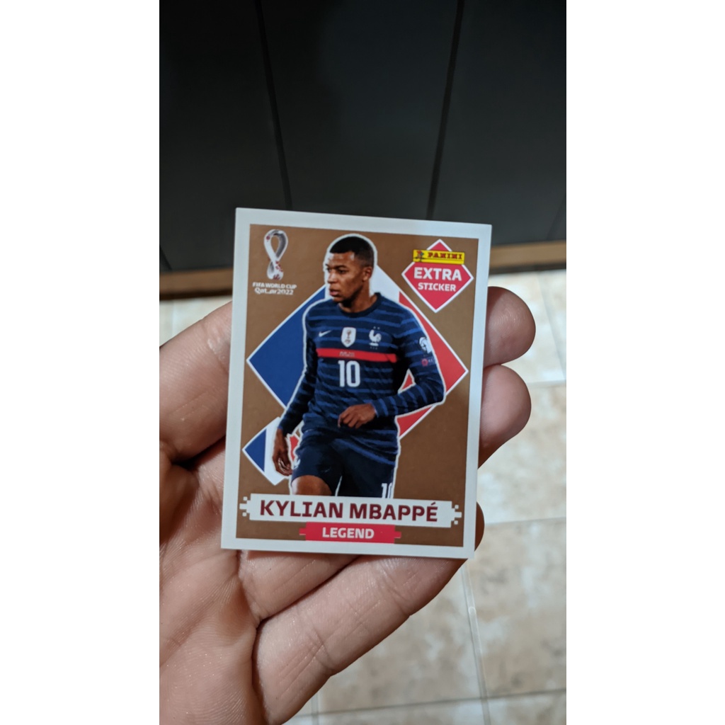 Figurinha Copa 2022 Kylian Mbappé Legend Bronze Shopee Brasil