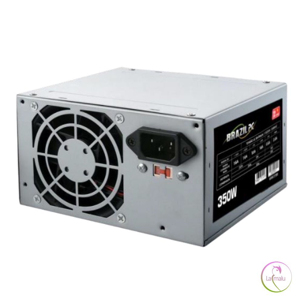 Fonte ATX 350WATTS 20/24 PINOS BRAZIL-PC