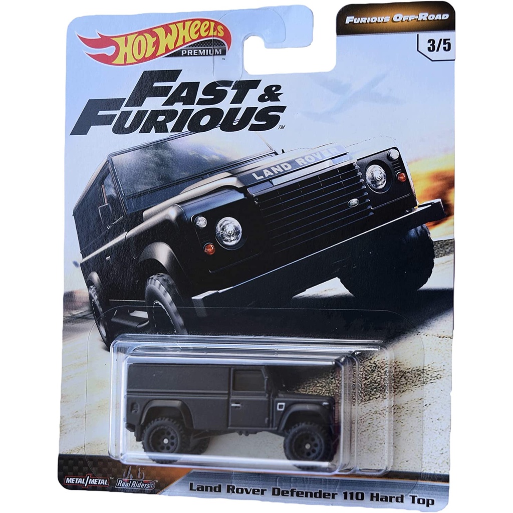 Hot Wheels Land Rover Rodas Quentes Premium Furioso Fora De Estrada