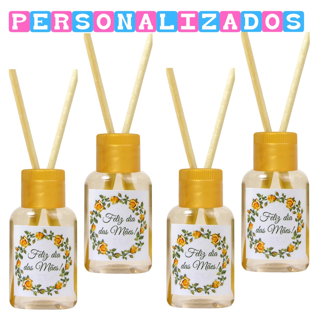 50 Mini Aromatizadores Brindes Para Dia das Mães e Personalizados em Oferta na Shopee