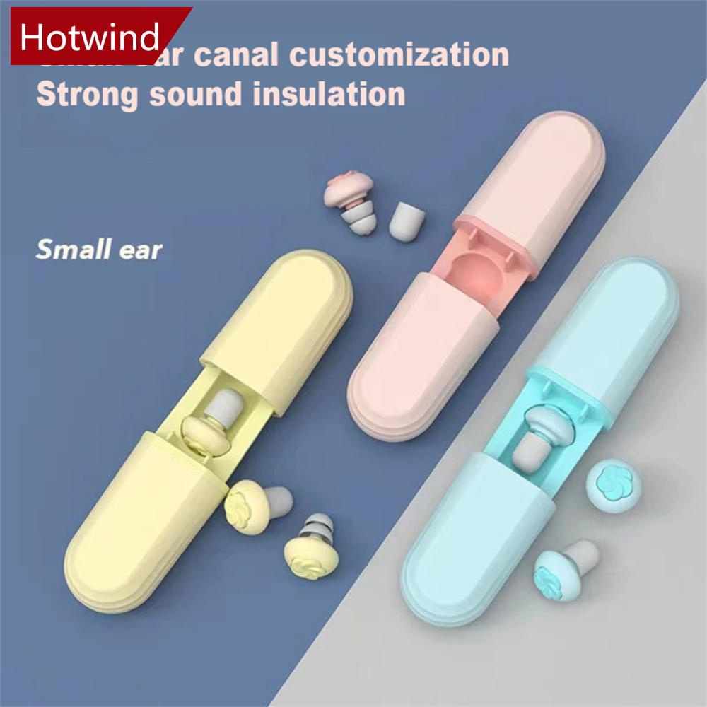 Tampões Para Os Ouvidos De Silicone HOTWIND Com Isolamento Acústico Anti-Ruído Esponja Macia