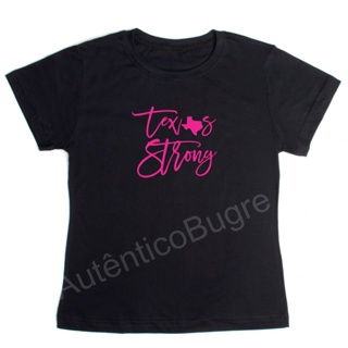 T-shirt Texas Texana Feminina Baby Look Country sertaneja
