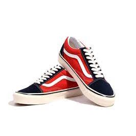 Vans old skool outlet vermelho e preto