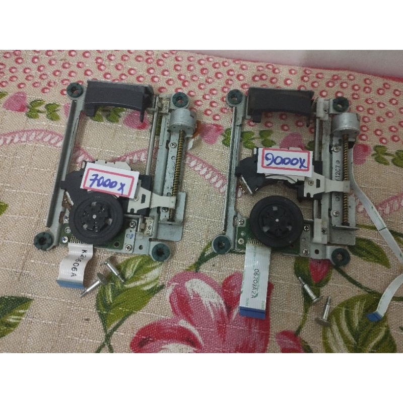 mecanismo leitor de PS2, com motor do leitor e motor lateral