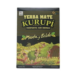 Erva Mate Kurupi 500g Tereré Paraguai Original