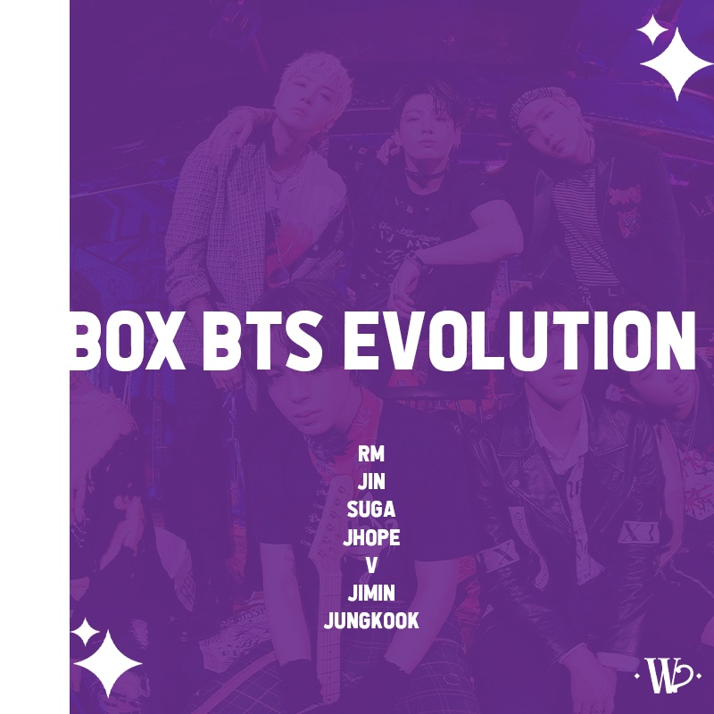 BOX BTS EVOLUTION ( VÁRIOS ITENS DE PAPELARIA) | Shopee Brasil