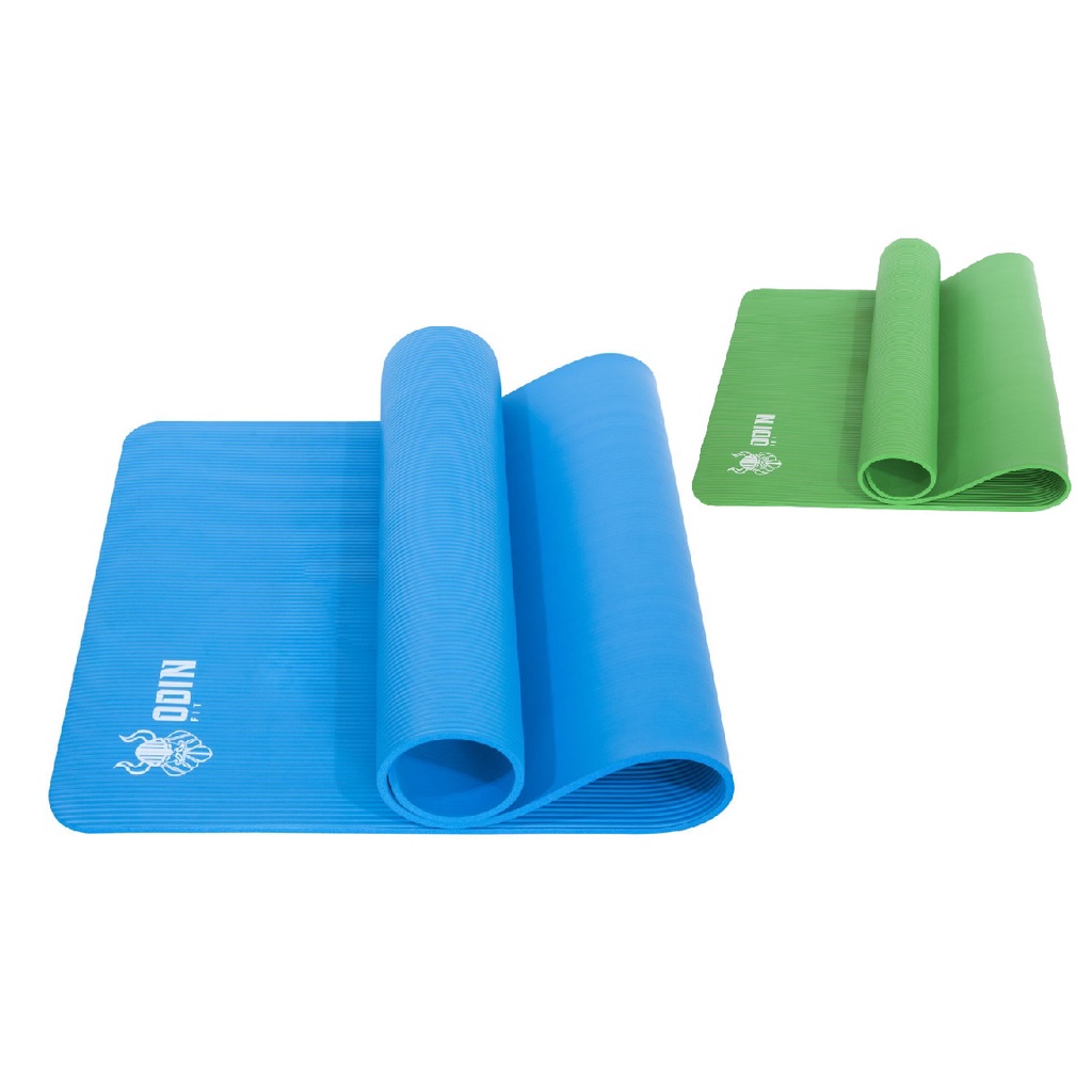 Tapete de Yoga 10mm mat pilates exercício Ioga NBR Odin Fit - Corre Que Ta  Baratinho