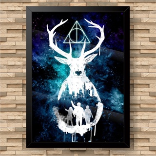 Placa Quadro Feitiços Harry Potter Hogwarts H150