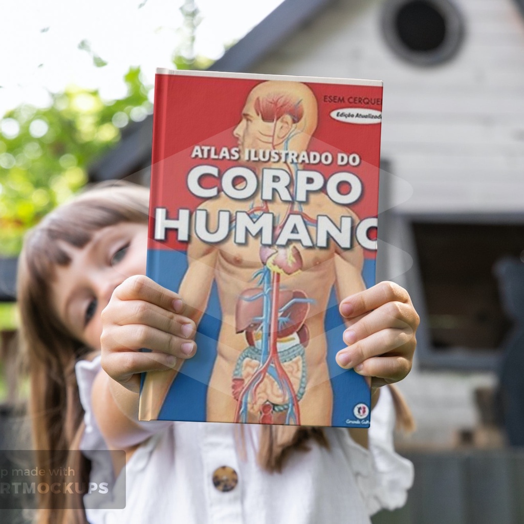 Atlas Do Corpo Humano Ciranda Cultural Esem Cerqueira Shopee Brasil