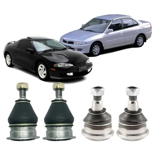 Pivô Bandeja Balança Leque Superior + Inferior Eclipse e Lancer 1991 1992 1993 1994 1995 1996 1997 1998 A 1999
